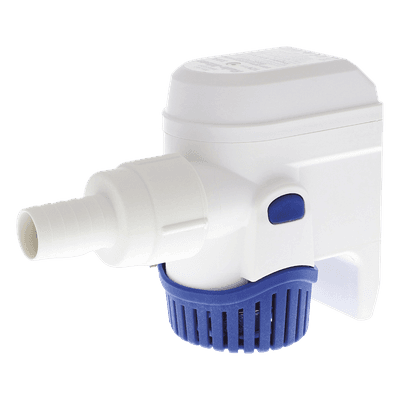 Bomba Sumergible de Achique / 800 GPH / 24 V DC / Altura de Descarga 3 m (9.8 ft) / Automatizada con Sensor Integral / Manguera 19 mm (3/4')