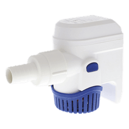 Bomba Sumergible de Achique / 800 GPH / 24 V DC / Altura de Descarga 3 m (9.8 ft) / Automatizada con Sensor Integral / Manguera 19 mm (3/4')