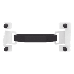 Kit de Soporte de Correa, Para Uso con Gabinetes Multipropósito, de Instalación a Presión, Color Blanco
