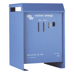Skylla-TG 24/80 / Cargador de Baterías para Ambientes Marinos 24 V, 80 A / Bancos de 400 a 800 Ah 