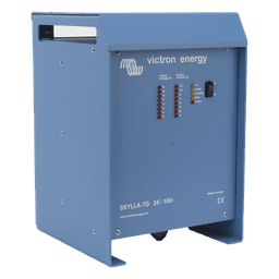 Skylla-TG 24/80 / Cargador de Baterías para Ambientes Marinos 24 V, 80 A / Bancos de 400 a 800 Ah 