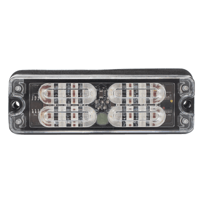 Luz auxiliar LED / 16 LEDs / Rojo/Azul / 0.5 pulgadas (0.04 pies) / 12-24V / IP67