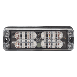 Luz auxiliar LED / 16 LEDs / Rojo/Azul / 0.5 pulgadas (0.04 pies) / 12-24V / IP67