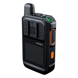 Bodycam 4G LTE / Android 12 / Full HD 1080p / Radio PoC / Pantalla Táctil 2" / IP67 / NFC / GPS + AGPS / Almacenamiento 256 GB