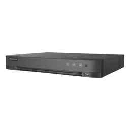 DVR Pentahíbrido / 4 Canales TurboHD + 1 IP / 2 Megapixel 1080p Lite / AcuSense Lite / Audio Bidireccional Coaxitron / H.265+ / 1 Bahía HDD 4 TB / Salida HDMI y VGA Full HD
