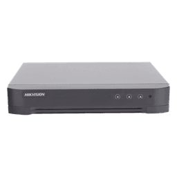 DVR Pentahíbrido / 4 Canales TurboHD + 1 IP / 2 Megapixel 1080p Lite / AcuSense Lite / Audio Bidireccional Coaxitron / H.265+ / 1 Bahía HDD 4 TB / Salida HDMI y VGA Full HD