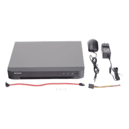 DVR Pentahíbrido / 4 Canales TurboHD + 1 IP / 2 Megapixel 1080p Lite / AcuSense Lite / Audio Bidireccional Coaxitron / H.265+ / 1 Bahía HDD 4 TB / Salida HDMI y VGA Full HD