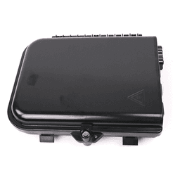 Caja de Empalme FTTx / 24 Fusiones / Splitter 1x8 SC/APC / 8 Acopladores SC/APC / IP65 / 3 Entradas Ø 6-12 mm