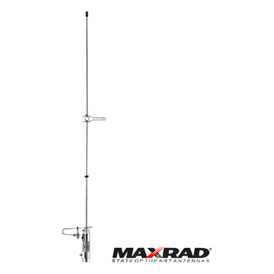 Antena base omnidireccional UHF / 450-470 MHz / 3 dBi / 250 W / 76 cm / 2.5 ft