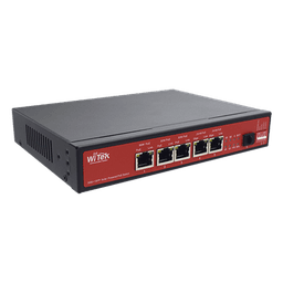 Controlador Solar con Switch PoE Industrial / 1 Puerto 802.3bt 90W / 2 Puertos 802.3af/at 30W / 2 Puertos PoE Pasivo 24/48 Vcc 24W / Puerto SFP / 15A / Entrada 45 Vcc