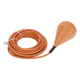 Interruptor de Nivel Tipo Flotador / Cable 5 m (16.4 ft) / Control de Nivel de Agua / Contacto Eléctrico por Flotación / Resistente a la Corrosión