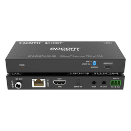 Extensor HDMI HDBaseT / 4K@60Hz / 70 m (229.7 ft) / 18 Gbps / ARC / IR Bidireccional / RS232 / PoC / Cat5e/6