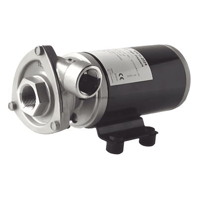 Bomba Centrífuga de Alta Presión / 12 Vcd / 21 GPM / 17 psi / Acero Inoxidable / Succión 2 m (6.6 ft) / Antiobstrucción