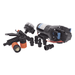 Bomba de Agua de Alta Presión / 15 LPM (4 GPM) / Corte a 4.1 bar (60 PSI) / 12 Vcd / IPX6 / Autocebante 2.4 m (7.9 ft)
