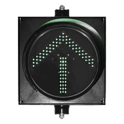 Señalización LED / Flecha Verde / 30 cm / 90 LEDs / 7 W / IP Hermético / 110 VCA