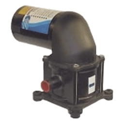 Bomba de Diafragma Autocebante / 24 Vcd / Caudal 13 L/min (2.8 GPM) / Elevación 2 m (6.6 ft) / Manguera 19 mm (¾ in)