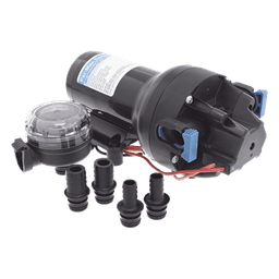 Bomba de Diafragma de Presión / 12 Vcd / 5 GPM (18.9 l/min) / 60 psi (4.8 bar) / Autocebante 2.4 m (7.9 ft) / IPX6