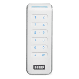 Lector de Control de Acceso / Multitecnología SEOS, iCLASS, MIFARE DESFire EV2 / Teclado 2x6 / Salida Wiegand y OSDP / RS-485 / 12 VCC