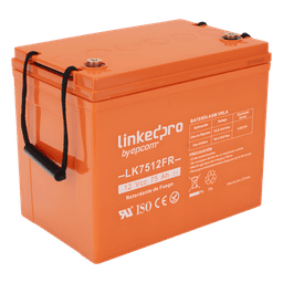 Batería de respaldo 12 V | 75 Ah | AGM | Certificada UL94-V0 Retardante a la Flama | Especial para Seguridad Electrónica | UPS  | Sistemas de Emergencia | Vida útil 5 años | Terminales T3 