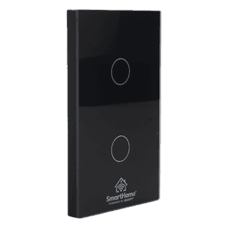 Interruptor Inteligente / 2 Circuitos / ZigBee / 800 W por Canal / 100-250 V / 120 mm x 72 mm