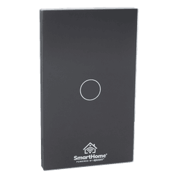 Interruptor Inteligente Wi-Fi / 1 Canal / 100-250V / Control por Voz / 2.4 GHz / 120mm x 72mm