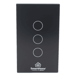 (Wifi) Apagador switch inalámbrico WIFI, control de 3 regresos de carga, 110V