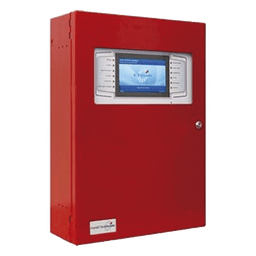 Panel De Incendio Modular, Direccionable, C/4 Ranuras, Puerta Plexi-Glass, C/2 Lazos SLC, Expandible hasta 8 Lazos SLC, Fuente 10.25A Auto-Sensing, En Ingles, Serie FireNET L@titude (0101-01540)