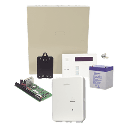 Kit Panel de Alarma IP / 48 Zonas / 40 Inalámbricas y 8 Alámbricas / 3 Particiones / Comunicador IP / Teclado Alfanumérico con Receptor 6160RF