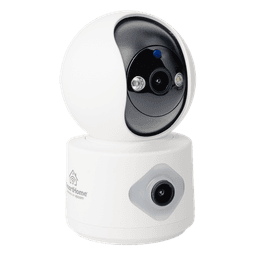 Camara doble lente 3mp| Wifi| autoseguimiento| Detección de movimiento| audio de 2 vias| almacenamiento hasta 128GB