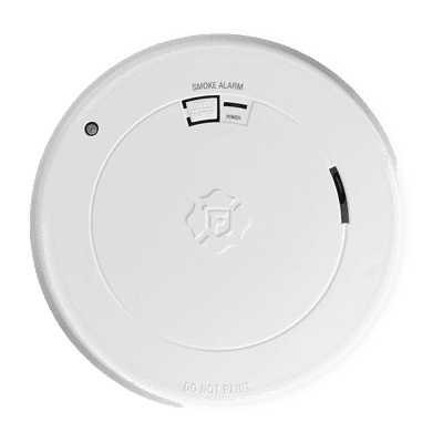 Alarma de Humo First Alert SM210L / Sensor Fotoelectrico / Batería de Litio Sellada de 10 Años / Luz de Seguridad / Rango de Temperatura 4.4°C a 37.8°C/ Cumple UL217, CSFM, NFPA 72, NFPA 101, ICC