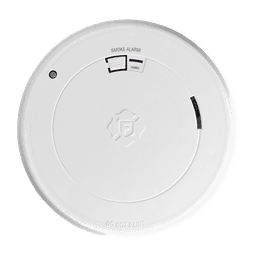 Alarma de Humo First Alert SM210L / Sensor Fotoelectrico / Batería de Litio Sellada de 10 Años / Luz de Seguridad / Rango de Temperatura 4.4°C a 37.8°C/ Cumple UL217, CSFM, NFPA 72, NFPA 101, ICC