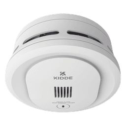 Detector de humo fotoeléctrico autónomo compacto con baterías AA reemplazables, paquete de 6