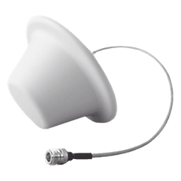 Antena Domo Omnidireccional 698 ~ 960 MHz / 1710 ~ 2700 MHz, 1.5 dBi / 5 dBi, con conector N hembra.