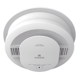 Detector de humo fotoeléctrico alámbrico 120 V CA con batería sellada de 10 años, interconexión hasta 24 dispositivos, pieza