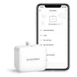 KIT Controlador HUB principal para dispositivos SwitchBot, Señal Wifi y BLUETOOTH, incluye 2 pulsadores y 1 control remoto 