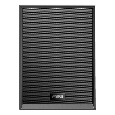 Altavoz SIP IP para voceo y paging, 2 líneas SIP, potencia de hasta 15W,  alimentación vía PoE