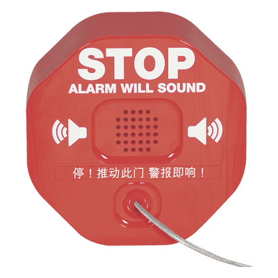 Alarma Theft Stopper® Para Prevenir Robo y Mal Uso De Extintores De Incendio