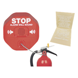 Alarma Theft Stopper® Para Prevenir Robo y Mal Uso De Extintores De Incendio