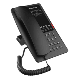 Teléfono IP Hotelero / Wi-Fi 6 Dual-Band / 2 Líneas SIP / 5 Teclas Programables / PoE 802.3af / USB-A / Audio HD