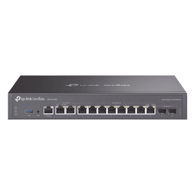 Router Empresarial Multi-WAN / 11 Puertos WAN con Balanceo de Carga / 2 Puertos 2.5 Gigabit / 8 Puertos Gigabit / 2 Puertos SFP / 1,000,000 Sesiones Concurrentes / USB 3.0