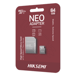 Memoria microSD con Adaptador / 64 GB / Clase 10 / NAND TLC / 92 MB/s Lectura / Multipropósito