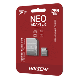 Memoria microSD con Adaptador / 256 GB / Clase 10 / NAND TLC / 92 MB/s Lectura / Multipropósito