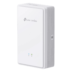 Punto de Acceso GPON Omada / WiFi 6 AX1800 / 1 puerto GPON / 1 Puerto FXS / 2 Puertos 10/100/1000 RJ45 / Mesh Omada / Configuración por Controlador o Stand-Alone / Para Montaje en Pared
