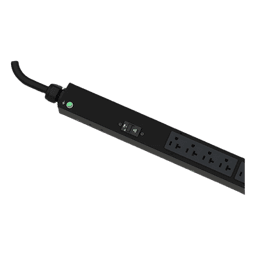PDU Monitoreable / 24 Salidas NEMA 5-20R / Entrada NEMA L5-30P / 120 Vca / 30 Amp / Instalación Vertical / Cable 3 m (9.8 ft)