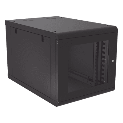 Gabinete de Pared 12U de 1027 mm de Profundidad: Máxima Profundidad y Protección en Acero Reforzado, Ideal para UPS y Servidores de 19"
