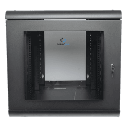Gabinete de Pared 12U de 1027 mm de Profundidad: Máxima Profundidad y Protección en Acero Reforzado, Ideal para UPS y Servidores de 19"