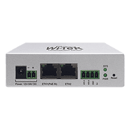 Controlador IoT / 2 Puertos 10/100 Mbps / PoE 802.3af / RS-485 Industrial / Gestión Solar en la Nube / Montaje en Carril DIN
