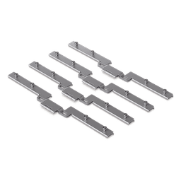 Kit de apilamiento/stack para unir 2 racks UniFi modelo U-RACK-6U-TL, para lograr un rack de 12 UR. No incluye los racks 