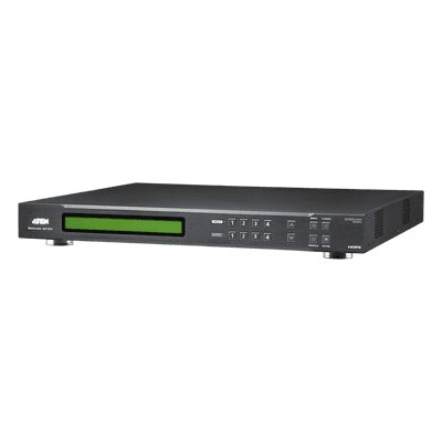 Matriz HDMI / 4x4 / Escalador Integrado / Videowall / Seamless Switch / Audio Desembedding / RS-232 / Ethernet / 1080p / 6.75 Gbps