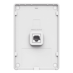 Access Point Wi-Fi 7 de Pared / BE3600 / 512 Usuarios / 1 Puerto 2.5G WAN PoE In + 3 LAN Gigabit + PoE Out / 802.11be / Gestión Cloud